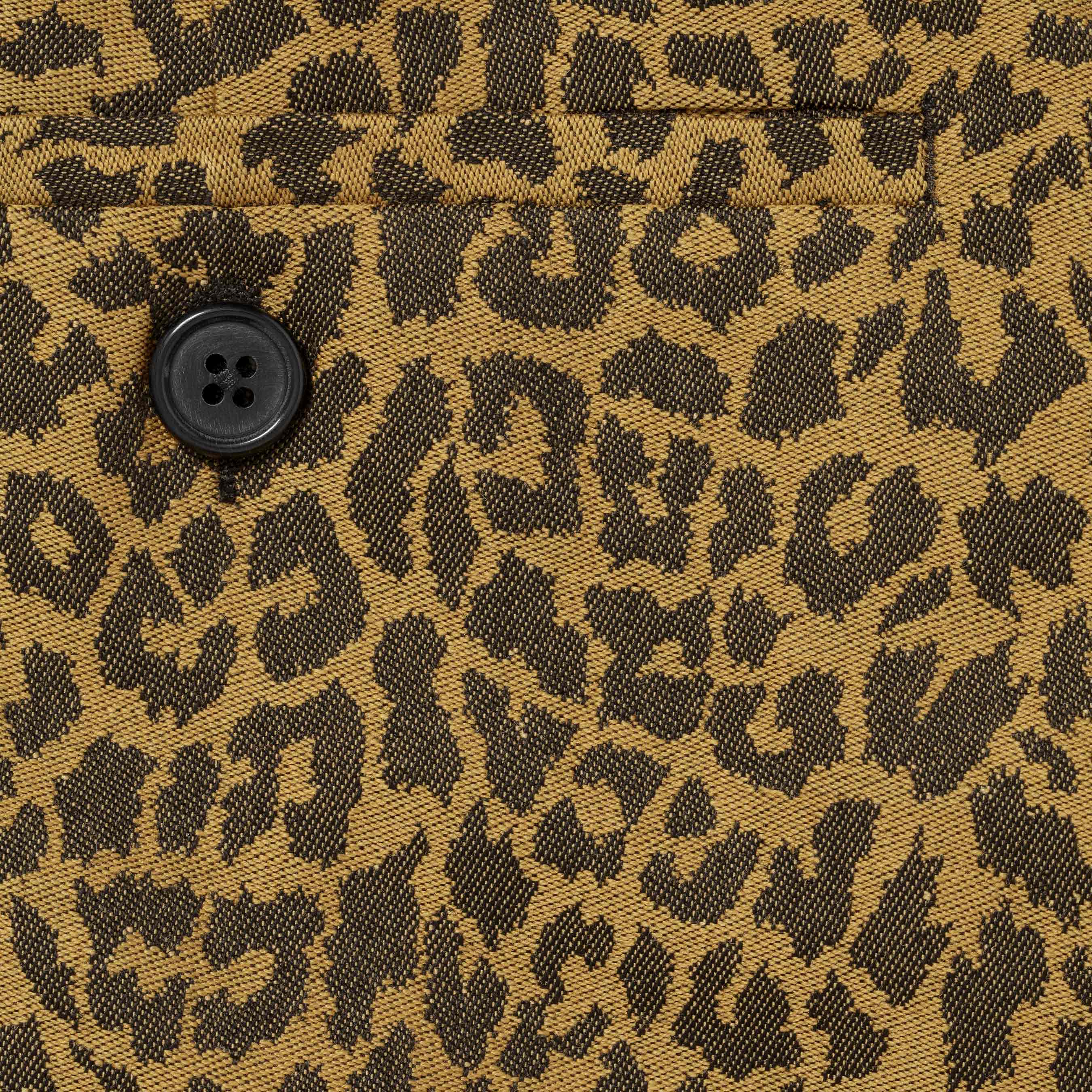 Leopard Wool Trouser view 5